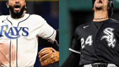 Medias Blancas de Chicago y Rays de Tampa Bay durante sus partidos de postemporada