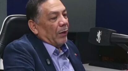 William Castillo durante entrevista sobre la reforma de la Ley Resorte