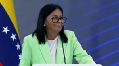 Delcy Rodríguez anuncia inicio de la Navidad en Venezuela
