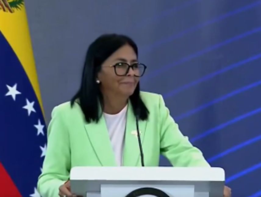 Delcy Rodríguez anuncia inicio de la Navidad en Venezuela