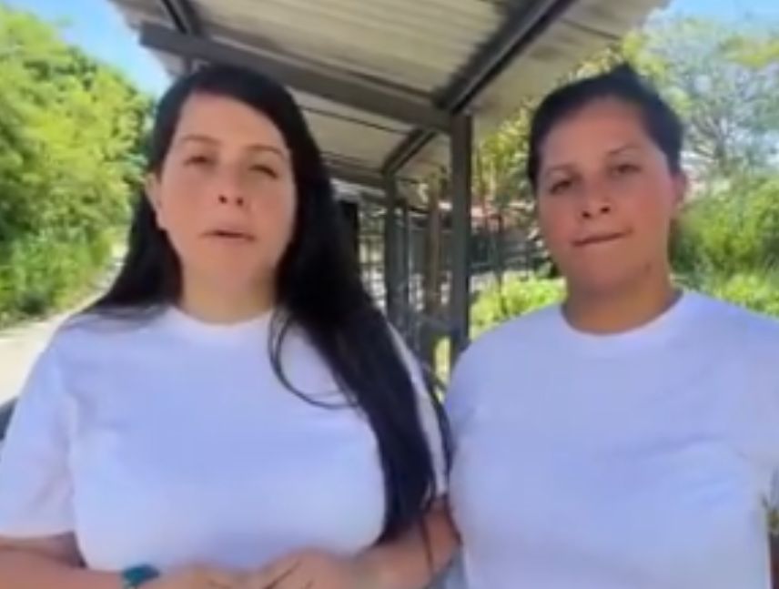 Andreína y Margareth Baduel denuncian las condiciones de reclusión de Josnars Baduel en el centro penitenciario El Rodeo I.