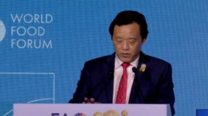 Qu Dongyu, director general de la FAO, cambio climático afectará pobreza mundial