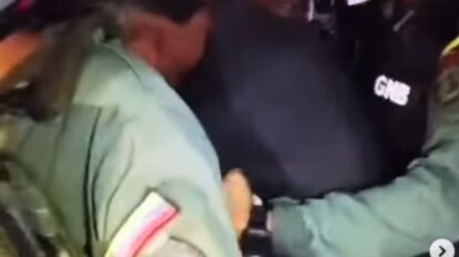 Avenida Bolívar de Maripa, municipio Sucre del estado Bolívar, donde se reportó un presunto intento de robo.