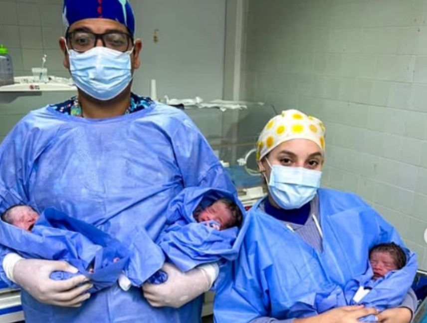Hospital Dr. Raúl Leoni de Ciudad Guayana, donde una mujer de la etnia Kariña dio a luz a trillizos.