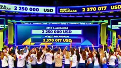 Teletón Unidos por Venezuela 2026 supera su meta de recaudación con más de 2,37 millones de dólares.