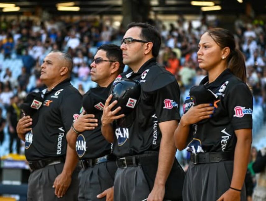 Wanda Rodríguez, árbitra venezolana que hizo historia como jefa del cuerpo arbitral en la Liga Venezolana de Béisbol Profesional.