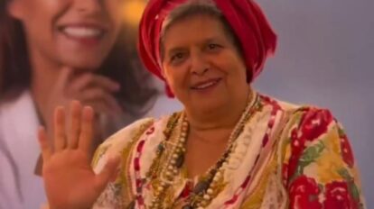 María Fernanda Grisel, cultora bolivarense y defensora de las tradiciones culturales de Venezuela.