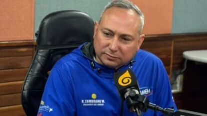 Reidy Zambrano, presidente del Inameh, advierte sobre el aumento de las temperaturas en Venezuela por el fenómeno El Niño.