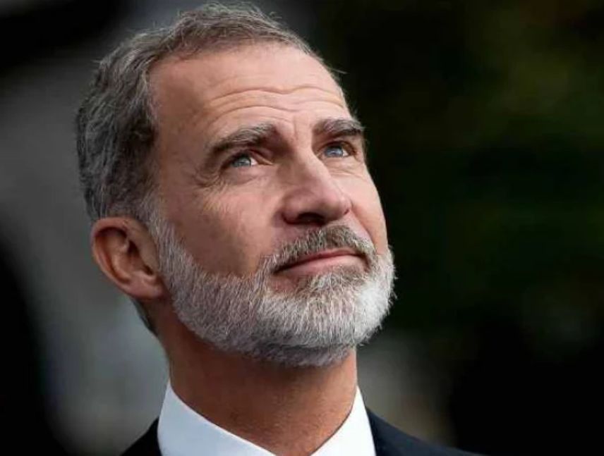 Rey Felipe VI se pronuncia sobre el choque de trenes ocurrido en Toledo, España.