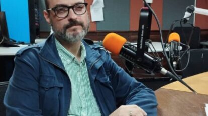 Guillermo Tell Aveledo, integrante del Comité de Postulaciones Judiciales, durante una entrevista radial.