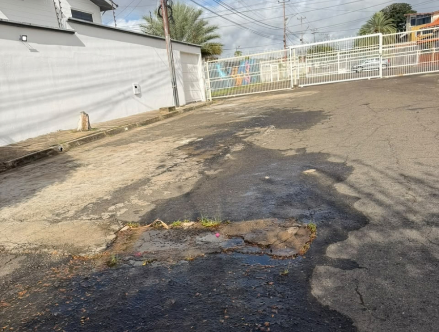 fuga de agua en villa africana