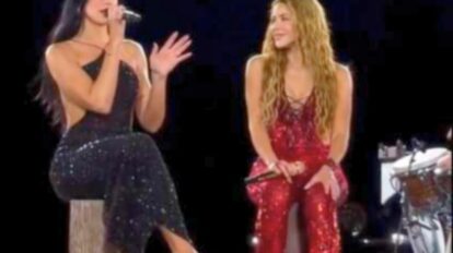 Dua Lipa y Shakira interpretan juntas Antología durante un concierto en Madrid
