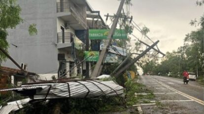 Granizo y tormenta afectan a Asunción y ciudades cercanas en Paraguay