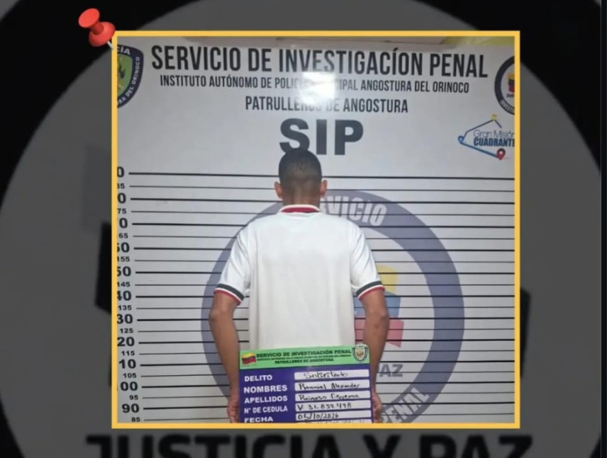 desertor en ciudad bolívar