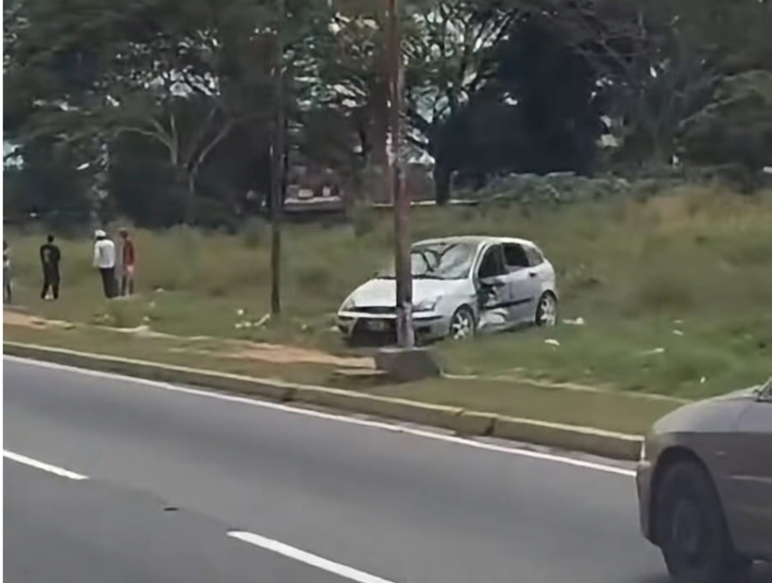 colisión entre dos vehículos