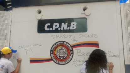 gremios universitarios protestan en Caracas