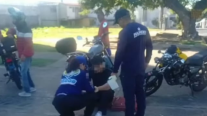herido en alta vista
