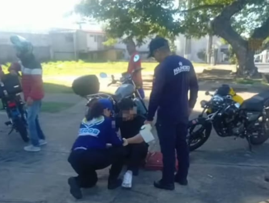 herido en alta vista