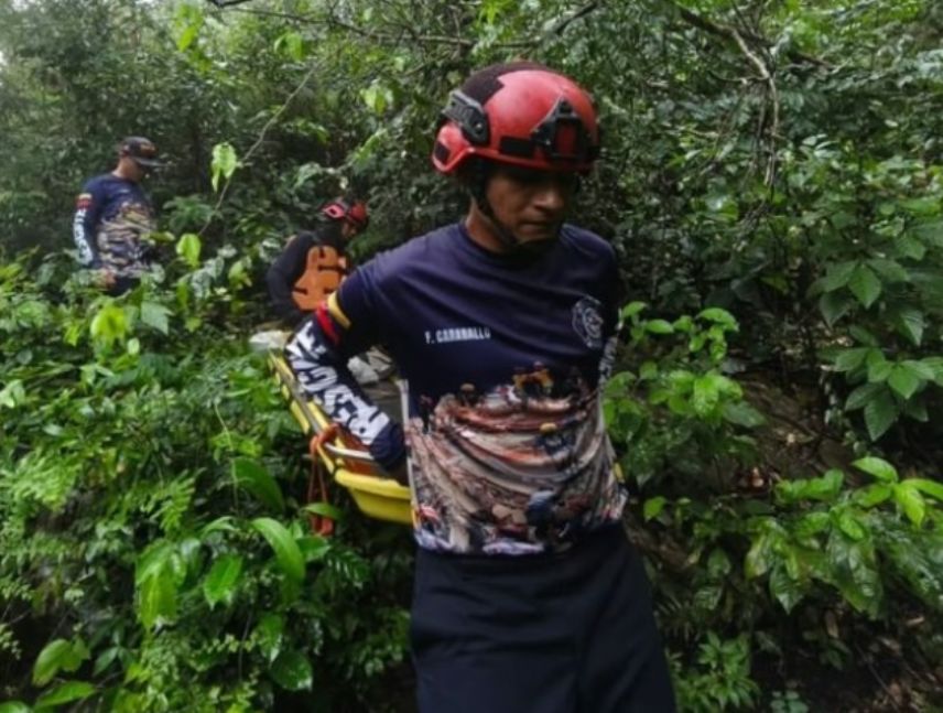 hombre desaparecido en la montaña en Anzoátegui
