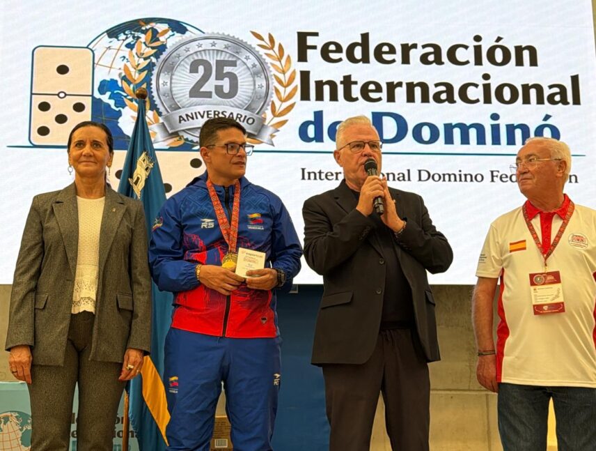 Venezolano triunfó en Campeonato Mundial de Dominó