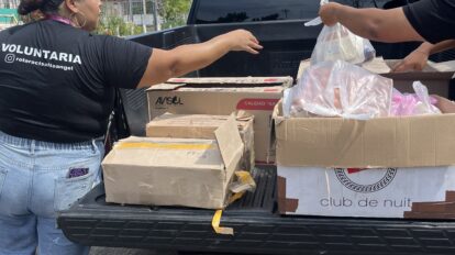 familias desplazadas de La Guaira en Guayana