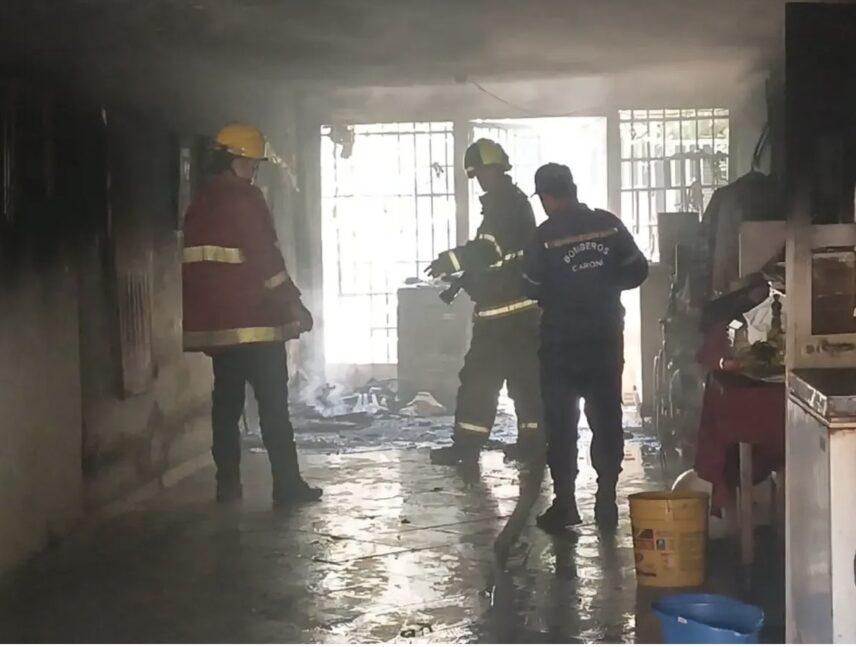 bomberos controlaron incendio
