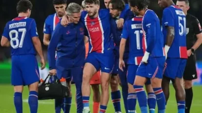 El jugador tiene una rotura de ligamento.