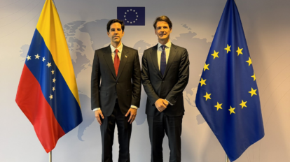 Viceministro Blanco aborda temas de comercio con delegación de la UE