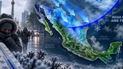 Reportan 10 fallecidos por efectos de frente frío en México