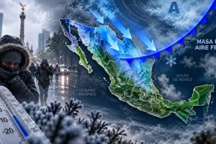 Reportan 10 fallecidos por efectos de frente frío en México