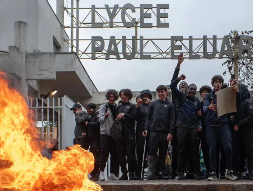 Francia vive nueva jornada de protestas estudiantiles