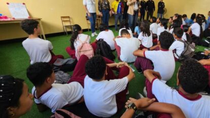 Cmdnna Caroní orienta a estudiantes sobre uso seguro de tecnología
