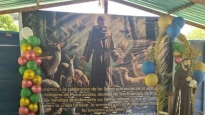 Obispo de Guayana celebra a San Francisco de Asís con comunidad pemón