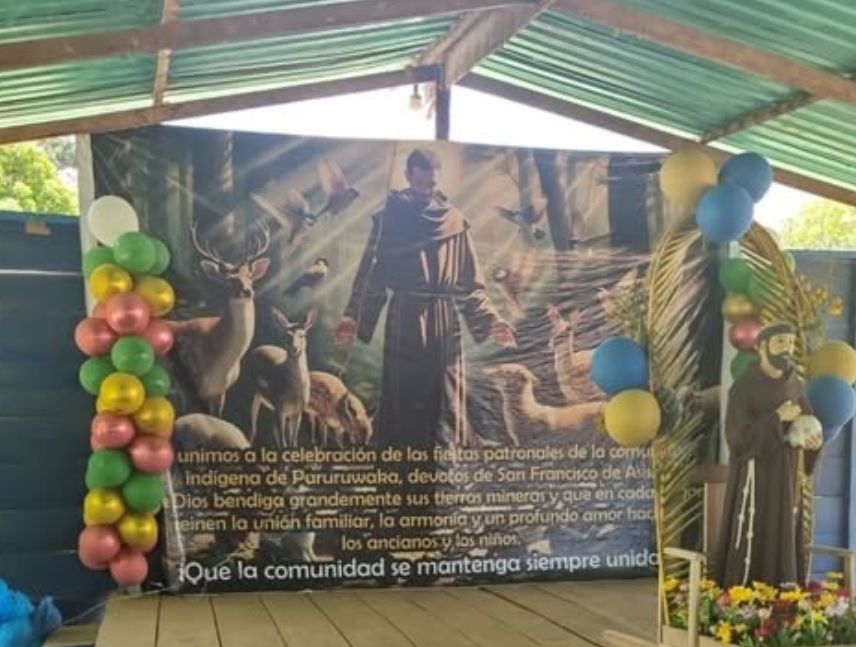 Obispo de Guayana celebra a San Francisco de Asís con comunidad pemón