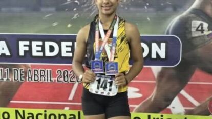 Atleta de El Callao gana oro en el Nacional de Relevos