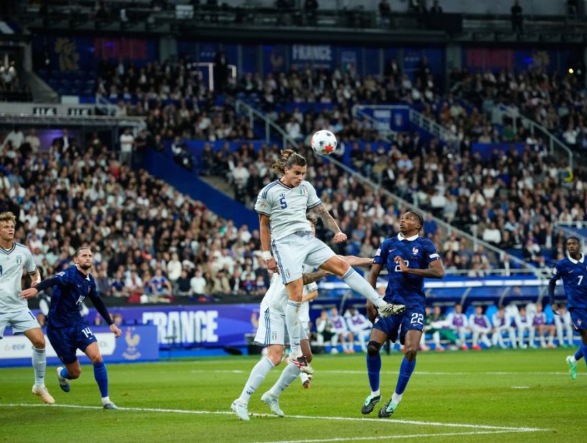 Francia e Italia empataron en un partidazo