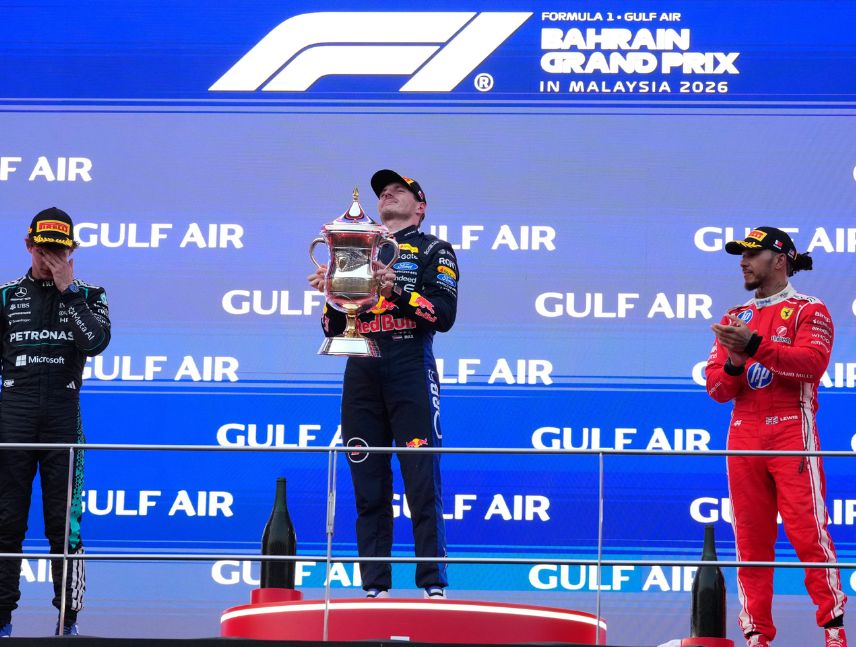 Verstappen vence a Antonelli para ganar el GP de Baréin