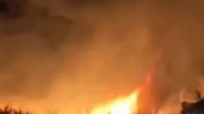 Incendio deja sin luz a campos petroleros del Zulia