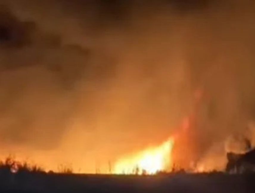 Incendio deja sin luz a campos petroleros del Zulia