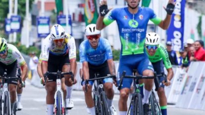Luis Pinto conquista la primera etapa de la Vuelta a Venezuela
