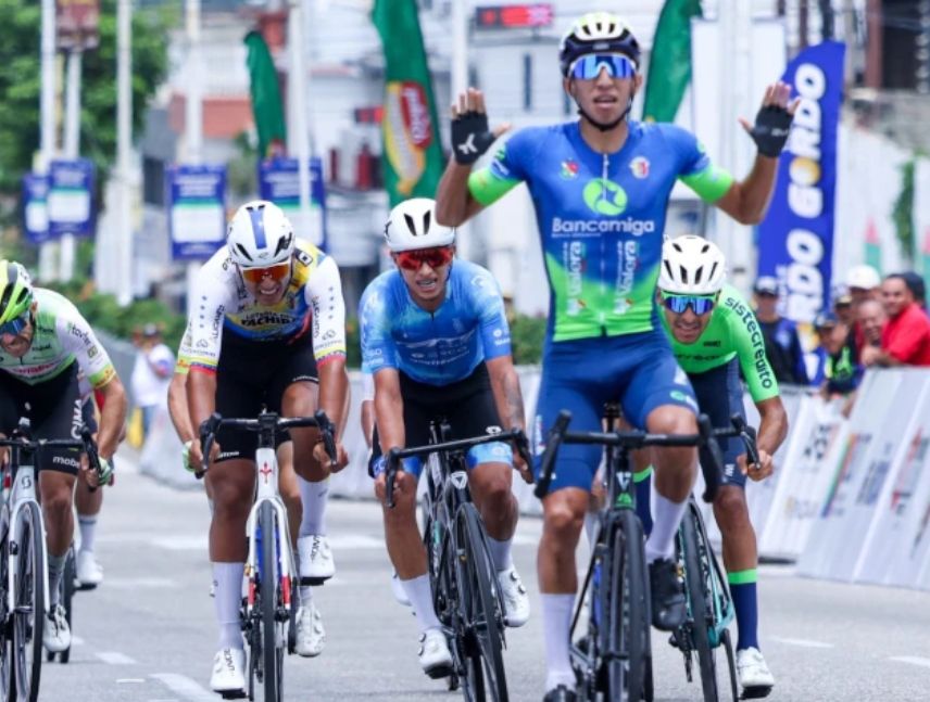 Luis Pinto conquista la primera etapa de la Vuelta a Venezuela