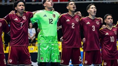 Venezuela queda subcampeona del Torneo Conmebol Sub-20 de Futsal