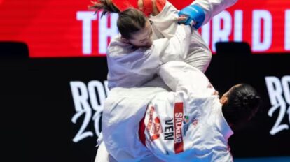 Yorgelis Salazar se alza con plata en el Torneo Internacional Karate One