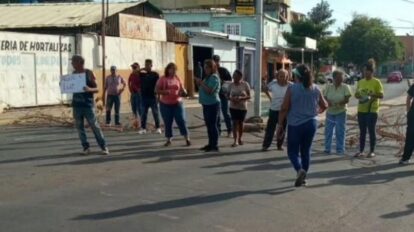 Protestas en Coro ante crisis de servicios básicos