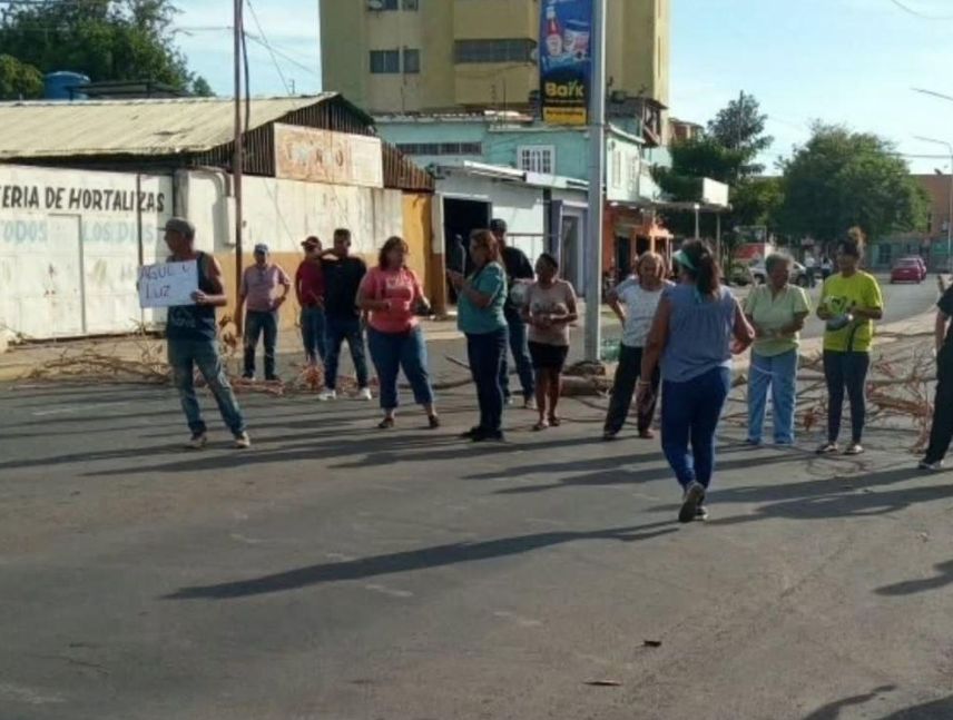 Protestas en Coro ante crisis de servicios básicos