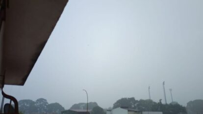 Lluvias anunciadas por el Inameh llegan a Ciudad Guayana