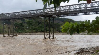 Restringido el paso Táchira-Apure por colapso de puente Burgua