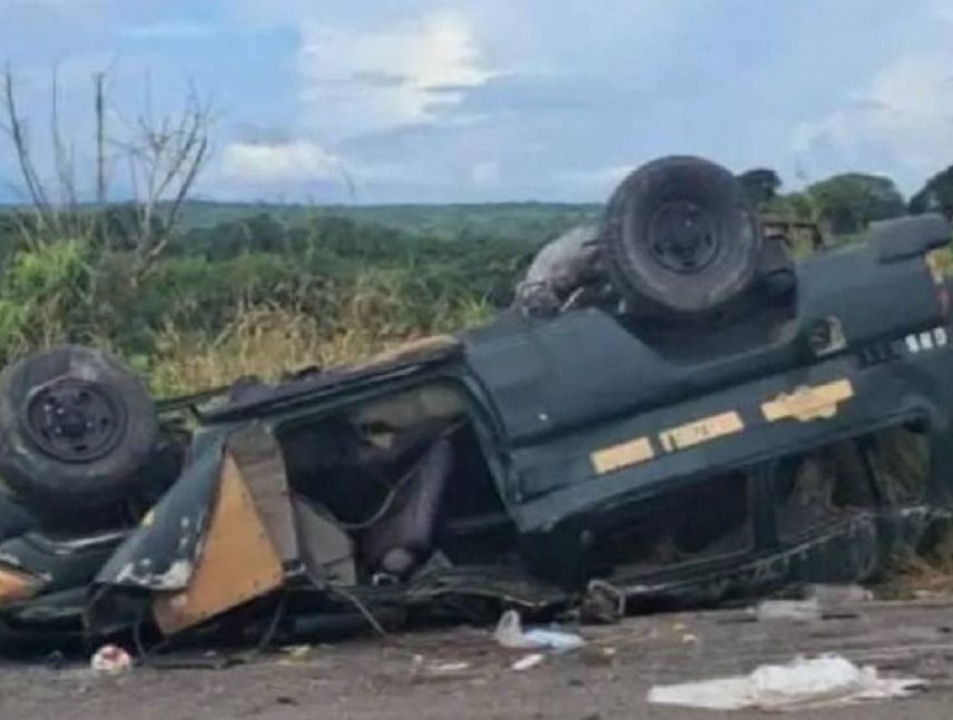 Un GNB muerto y 9 heridos deja volcamiento en Monagas