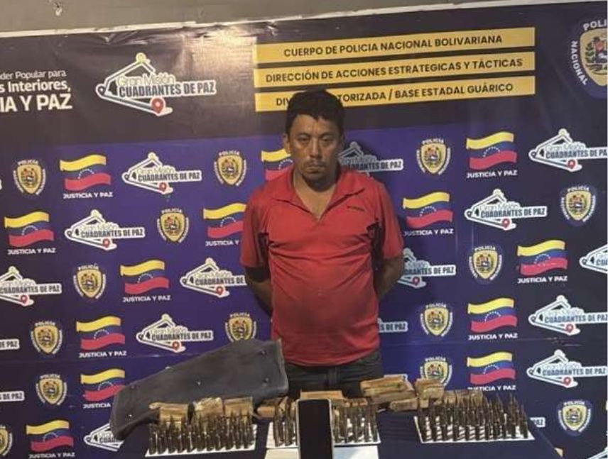 PNB captura a hombre con 249 cartuchos de fusiles
