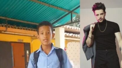 Adolescente se hace viral cantando "Ojos marrones" y Lasso lo elogia